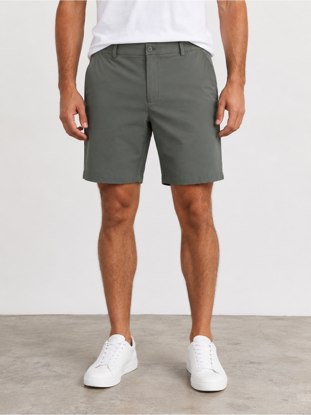 Vineyard Vines On-The-Go Performance Shorts Men's 42 Gray‎ Stretch Golf Casual